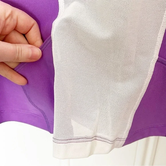 NWT Nike Purple Racerback Tank Top with Built in Bra Size Large Running - Picture 7 of 8